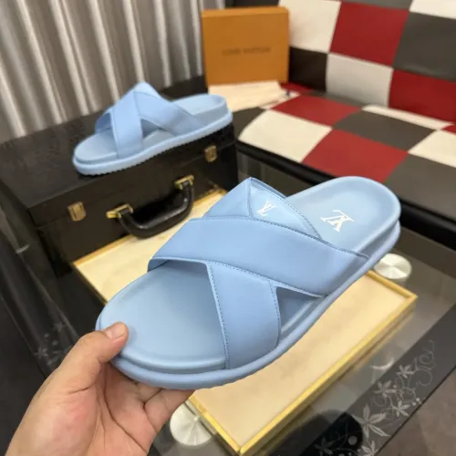 Replica Louis Vuitton Slippers For Men #1471132 $60.00 USD for Wholesale
