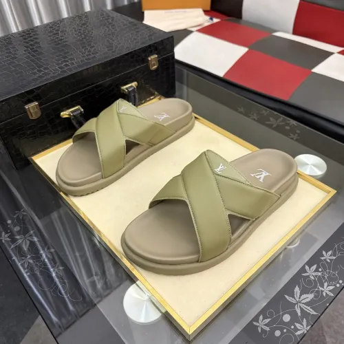 Replica Louis Vuitton Slippers For Men #1471133 $60.00 USD for Wholesale