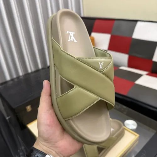 Replica Louis Vuitton Slippers For Men #1471133 $60.00 USD for Wholesale