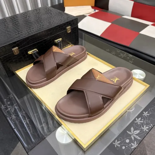 Replica Louis Vuitton Slippers For Men #1471134 $60.00 USD for Wholesale