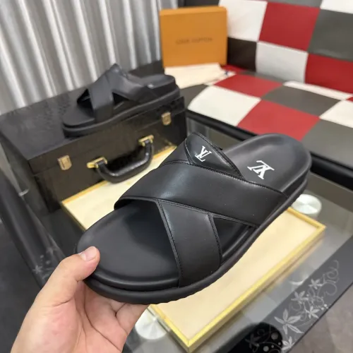 Replica Louis Vuitton Slippers For Men #1471136 $60.00 USD for Wholesale