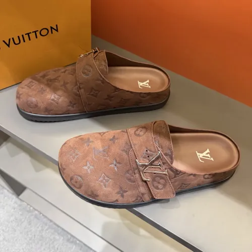 Wholesale Louis Vuitton Slippers For Men #1471148 $72.00 USD, Wholesale Quality Replica Louis Vuitton Slippers