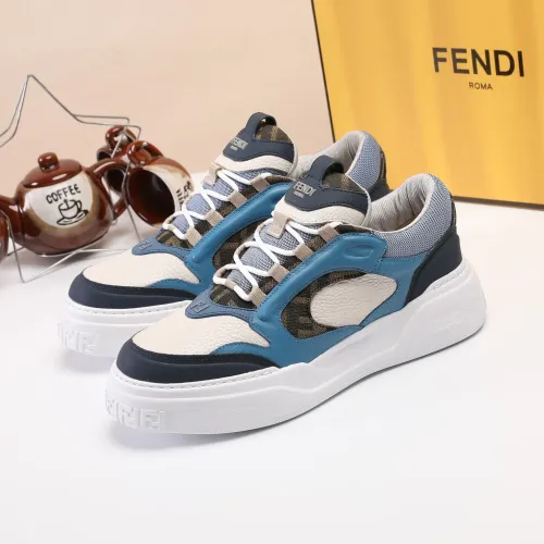 Wholesale Fendi Casual Shoes For Men #1471179 $105.00 USD, Wholesale Quality Replica Fendi Casual Shoes
