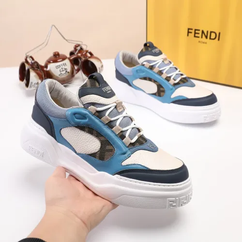 Replica Fendi Casual Shoes For Men #1471179 $105.00 USD for Wholesale
