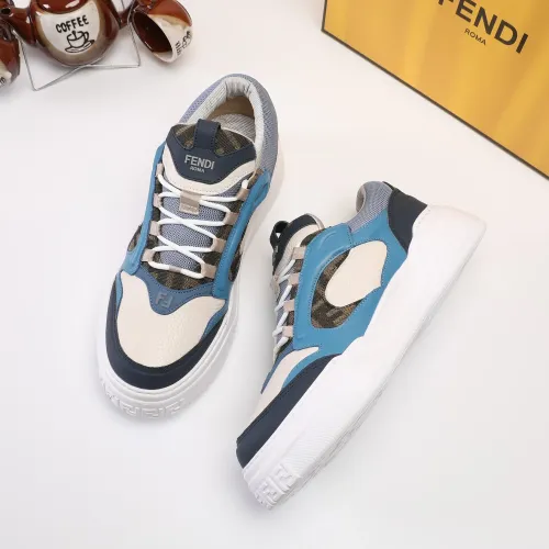 Replica Fendi Casual Shoes For Men #1471179 $105.00 USD for Wholesale