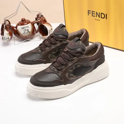 Wholesale Fendi Casual Shoes For Men #1471181 $105.00 USD, Wholesale Quality Replica Fendi Casual Shoes