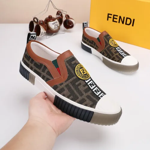 Replica Fendi Casual Shoes For Men #1471184 $72.00 USD for Wholesale