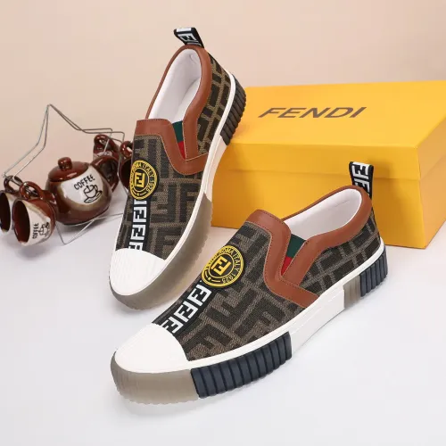 Replica Fendi Casual Shoes For Men #1471184 $72.00 USD for Wholesale