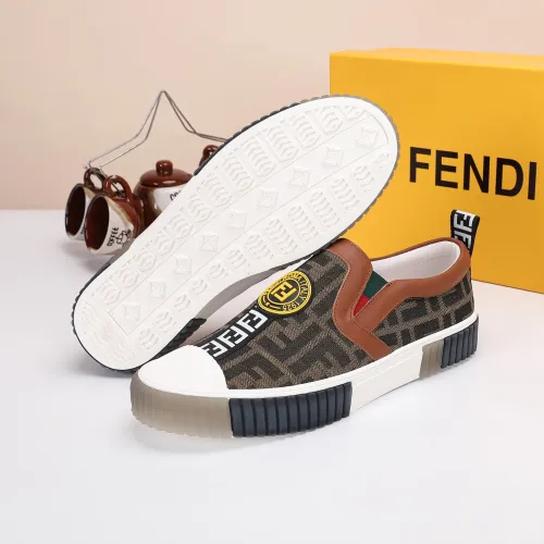 Replica Fendi Casual Shoes For Men #1471184 $72.00 USD for Wholesale