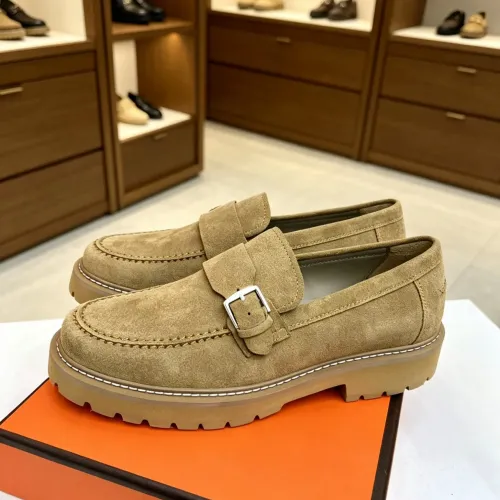 Wholesale Hermes Leather Shoes For Men #1471311 $150.00 USD, Wholesale Quality Replica Hermes Leather Shoes