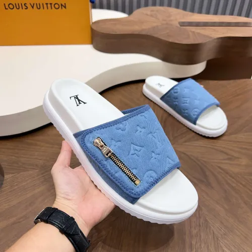 Replica Louis Vuitton Slippers For Men #1471353 $85.00 USD for Wholesale