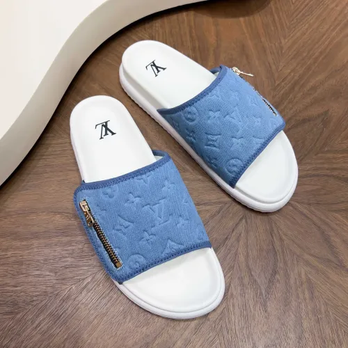 Replica Louis Vuitton Slippers For Men #1471353 $85.00 USD for Wholesale