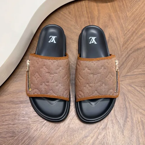 Replica Louis Vuitton Slippers For Men #1471355 $85.00 USD for Wholesale