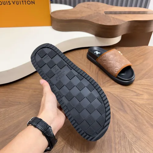 Replica Louis Vuitton Slippers For Men #1471355 $85.00 USD for Wholesale