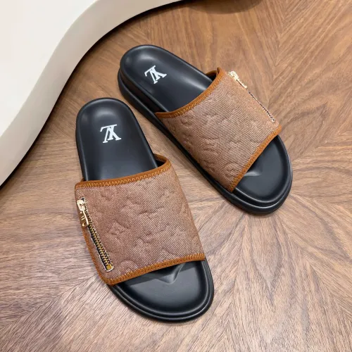 Replica Louis Vuitton Slippers For Men #1471355 $85.00 USD for Wholesale