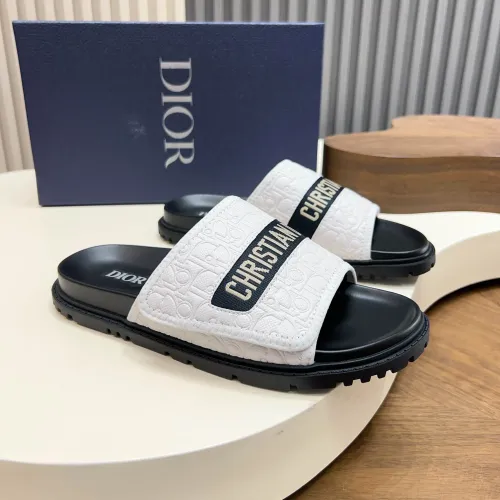 Wholesale Christian Dior Slippers For Men #1471357 $85.00 USD, Wholesale Quality Replica Christian Dior Slippers
