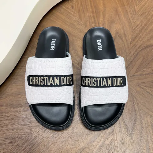 Replica Christian Dior Slippers For Men #1471357 $85.00 USD for Wholesale