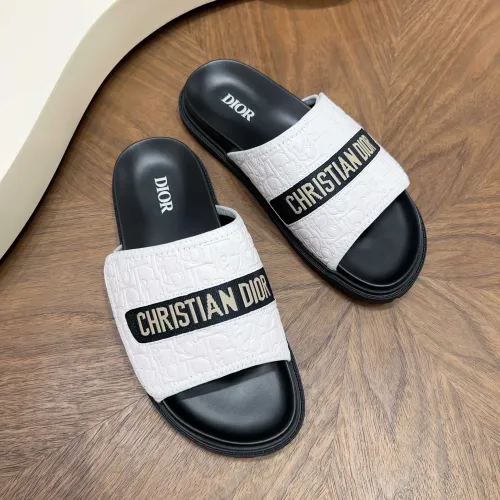 Replica Christian Dior Slippers For Men #1471357 $85.00 USD for Wholesale