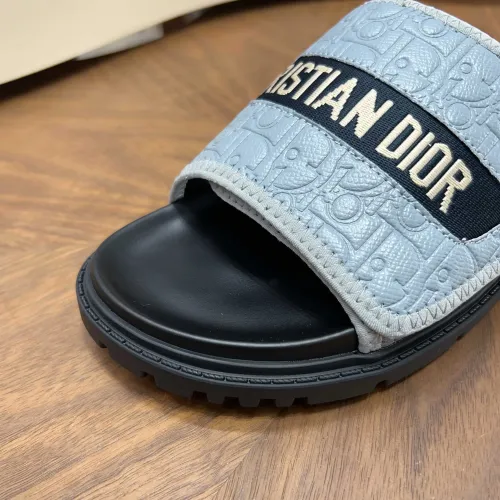 Replica Christian Dior Slippers For Men #1471358 $85.00 USD for Wholesale