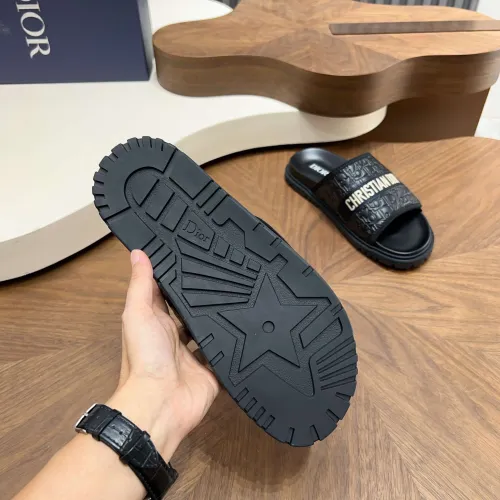 Replica Christian Dior Slippers For Men #1471359 $85.00 USD for Wholesale