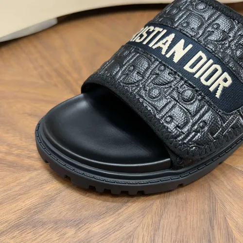 Replica Christian Dior Slippers For Men #1471359 $85.00 USD for Wholesale