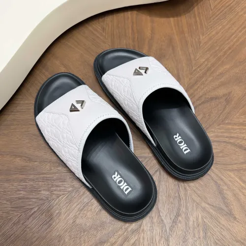 Replica Christian Dior Slippers For Men #1471360 $85.00 USD for Wholesale