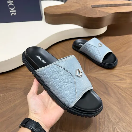 Wholesale Christian Dior Slippers For Men #1471361 $85.00 USD, Wholesale Quality Replica Christian Dior Slippers