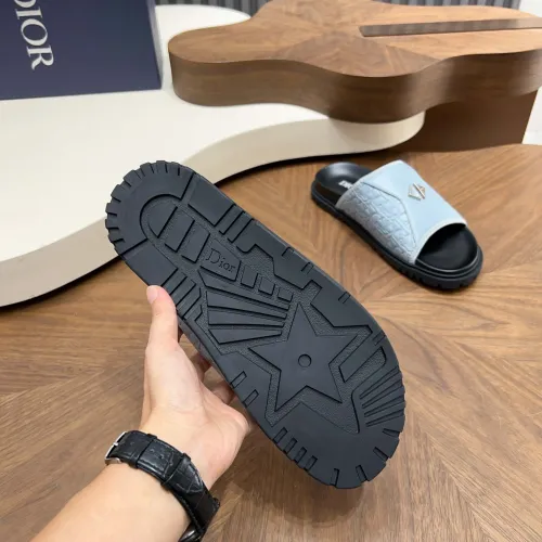 Replica Christian Dior Slippers For Men #1471361 $85.00 USD for Wholesale