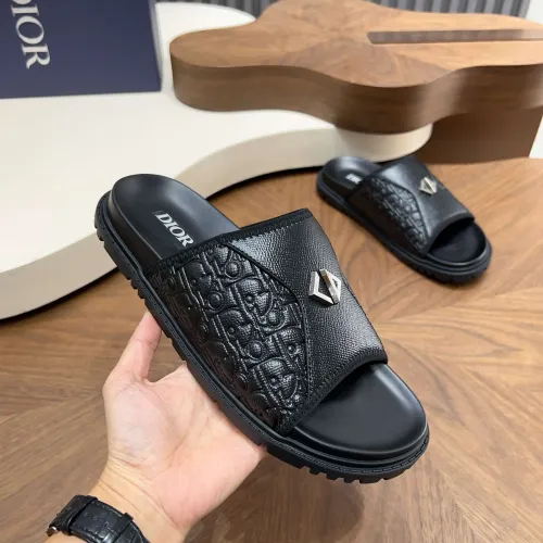 Wholesale Christian Dior Slippers For Men #1471362 $85.00 USD, Wholesale Quality Replica Christian Dior Slippers