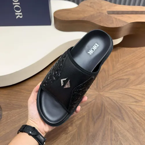 Replica Christian Dior Slippers For Men #1471362 $85.00 USD for Wholesale