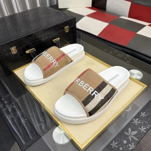Wholesale Burberry Slippers For Men #1471363 $60.00 USD, Wholesale Quality Replica Burberry Slippers