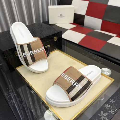 Replica Burberry Slippers For Men #1471363 $60.00 USD for Wholesale
