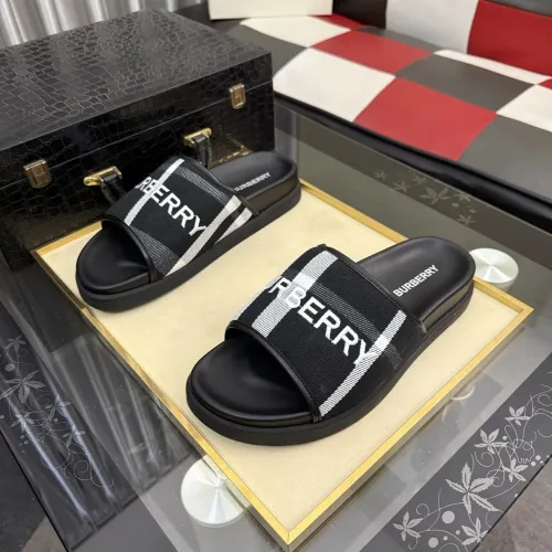 Wholesale Burberry Slippers For Men #1471365 $60.00 USD, Wholesale Quality Replica Burberry Slippers