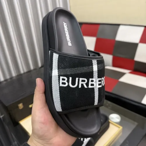 Replica Burberry Slippers For Men #1471365 $60.00 USD for Wholesale
