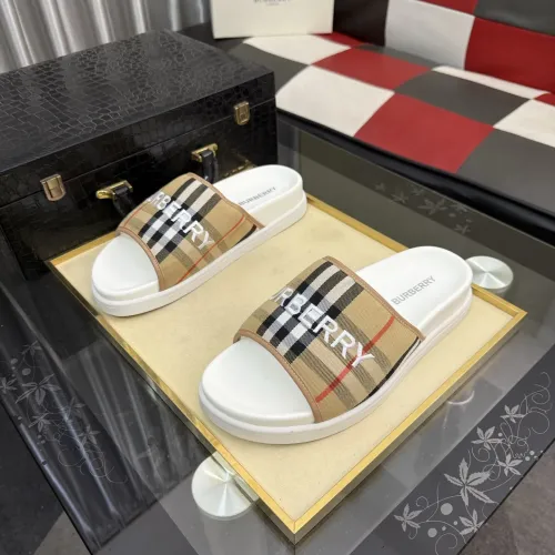 Wholesale Burberry Slippers For Men #1471366 $60.00 USD, Wholesale Quality Replica Burberry Slippers