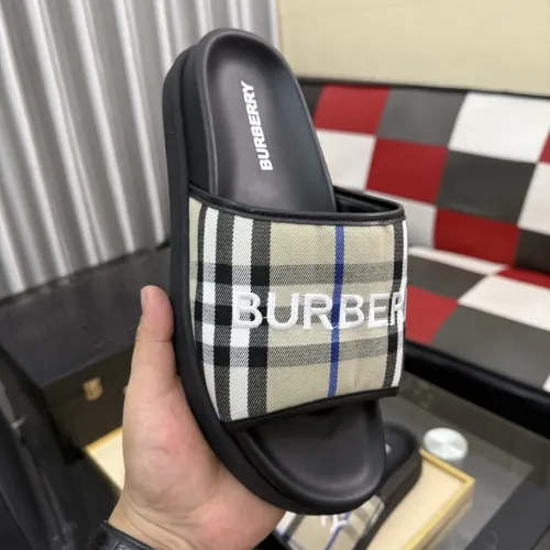 Replica Burberry Slippers For Men #1471367 $60.00 USD for Wholesale