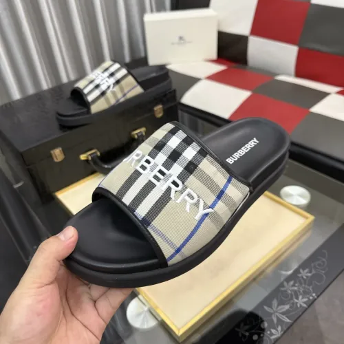 Replica Burberry Slippers For Men #1471367 $60.00 USD for Wholesale