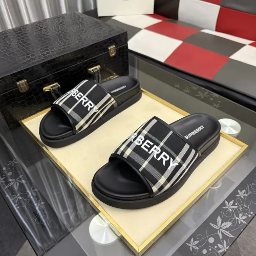 Wholesale Burberry Slippers For Men #1471368 $60.00 USD, Wholesale Quality Replica Burberry Slippers