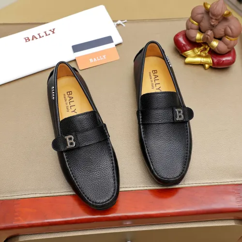 Replica Bally Leather Shoes For Men #1471369 $76.00 USD for Wholesale