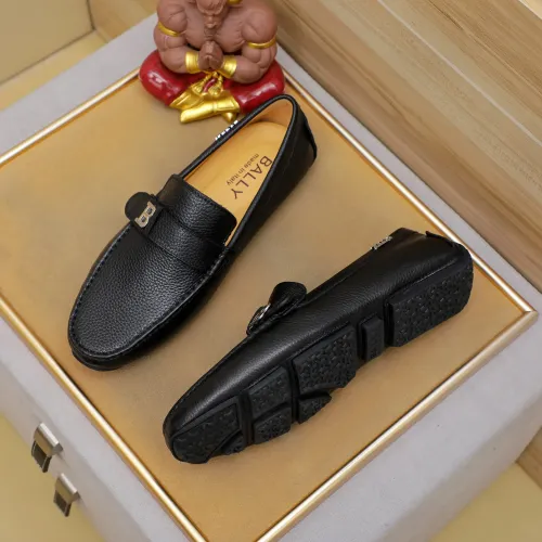 Replica Bally Leather Shoes For Men #1471369 $76.00 USD for Wholesale