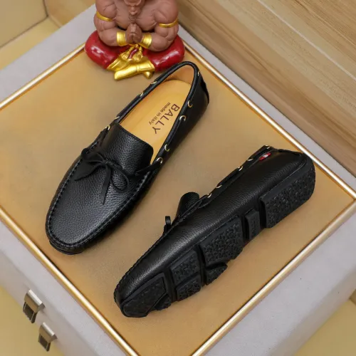 Replica Bally Leather Shoes For Men #1471370 $76.00 USD for Wholesale