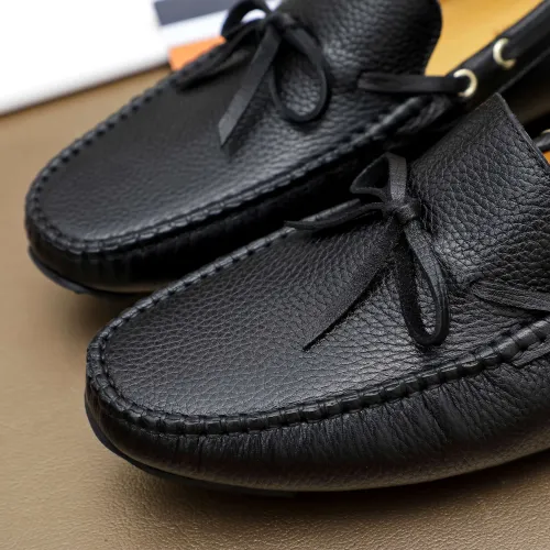 Replica Bally Leather Shoes For Men #1471370 $76.00 USD for Wholesale