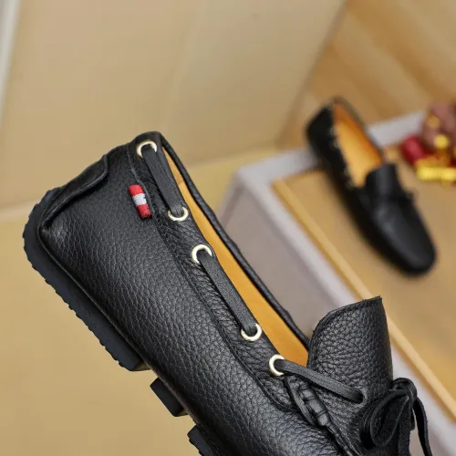 Replica Bally Leather Shoes For Men #1471370 $76.00 USD for Wholesale