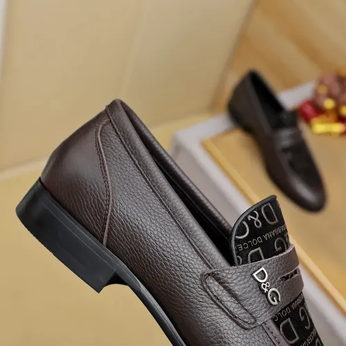 Replica Dolce & Gabbana D&G Leather Shoes For Men #1471371 $88.00 USD for Wholesale