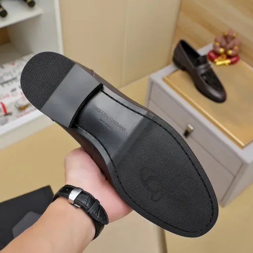 Replica Dolce & Gabbana D&G Leather Shoes For Men #1471371 $88.00 USD for Wholesale