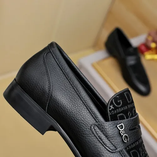Replica Dolce & Gabbana D&G Leather Shoes For Men #1471372 $88.00 USD for Wholesale