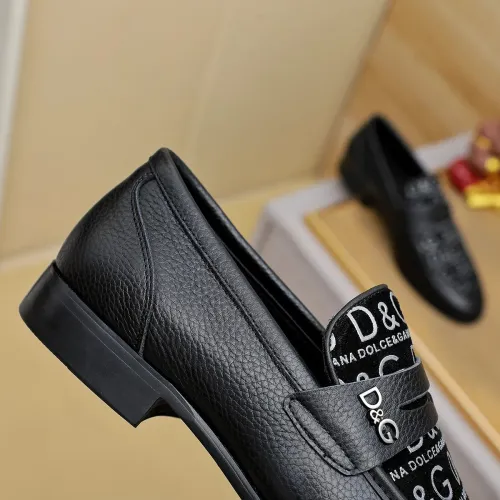 Replica Dolce & Gabbana D&G Leather Shoes For Men #1471374 $88.00 USD for Wholesale