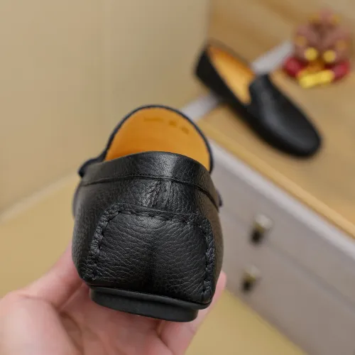 Replica Balmain Leather Shoes For Men #1471377 $76.00 USD for Wholesale