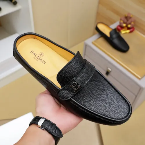 Replica Balmain Slippers For Men #1471378 $76.00 USD for Wholesale