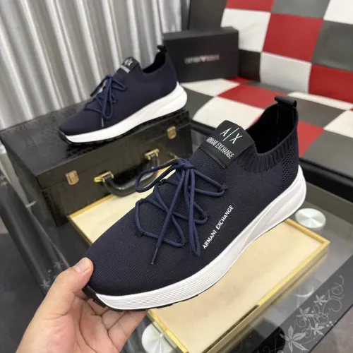 Wholesale Armani Casual Shoes For Men #1471382 $82.00 USD, Wholesale Quality Replica Armani Casual Shoes